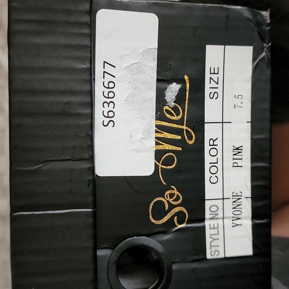 So Me Mauve-Pink Slide Sandals, NWT! Size 7.5 - Picture 5 of 8